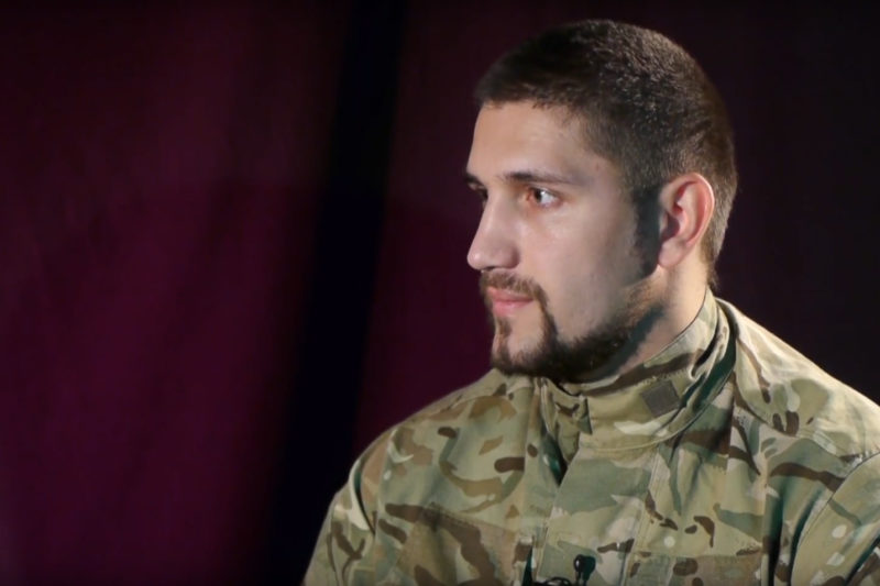 Доброволець батальйону "Донбас" Антон Боєв (ВІДЕО)