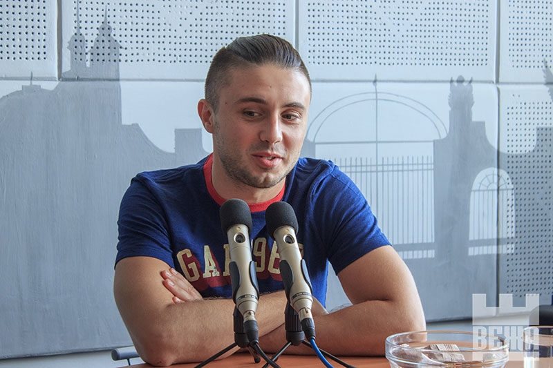 Тарас Тополя, лідер гурту "АНТИТІЛА" (АУДІО)
