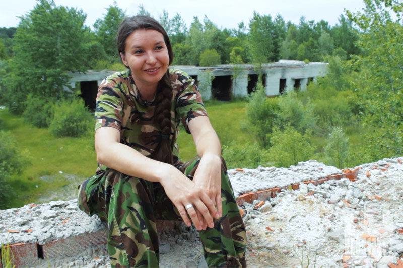 Анна “Пулємьотчєца” Стецько, 36 років, до війни працювала в банках та архівних компаніях (ВІДЕО)