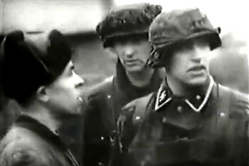 Німецькі та угорські війська під Станиславовом - 1944 р. (ВІДЕО)