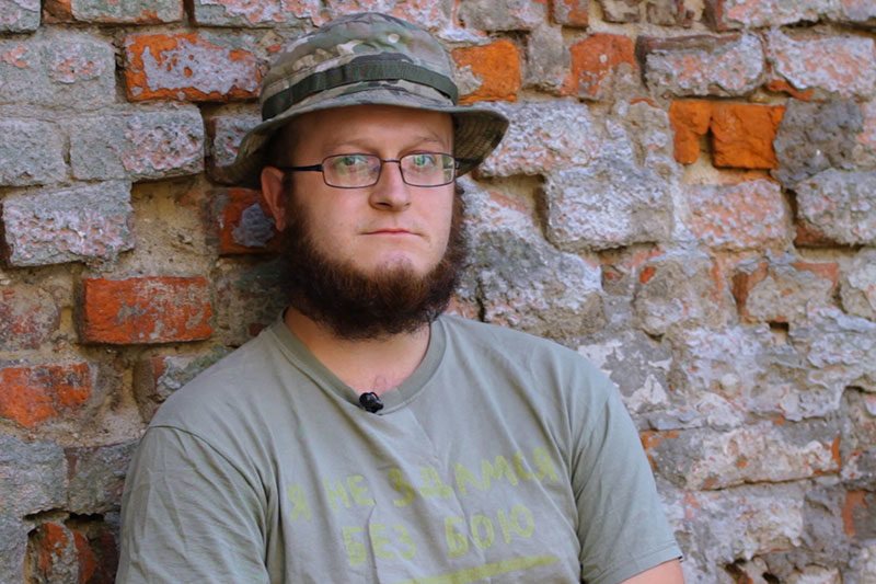 Тарас "Старий" Давидюк, 31 рік, працював журналістом у Рівному