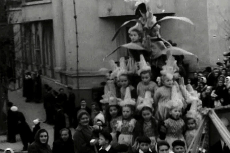 Жовтневий мітинг (1962), відкриття кінотеатру "Космос" та свято весни (1963) (ВІДЕО)