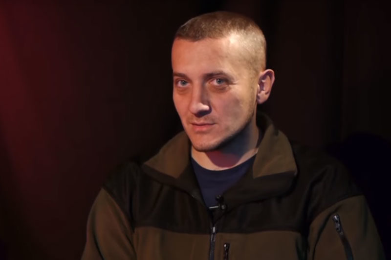Боєць Добровольчого українського корпусу "Правий сектор" Юрій Качак (ВІДЕО)