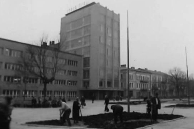 Масовий міський суботник (1969) та фізкультурний технікум (1970) (ВІДЕО)