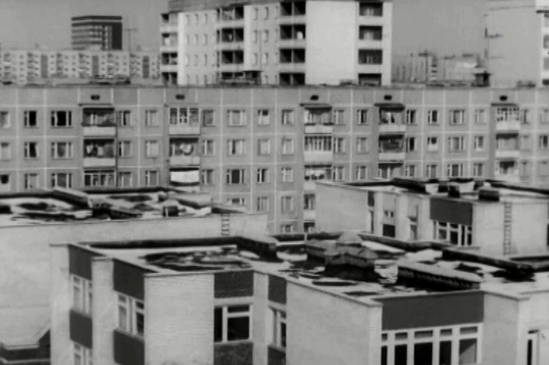 Виїзд першого тролейбуса (1983) та начальник ЖЕУ №1 В. Пустовіт (1986) (ВІДЕО)