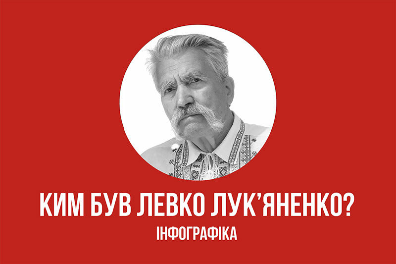 ГОЛОВНІ ФАКТИ ПРО ЛЕВКА ЛУК'ЯНЕНКА