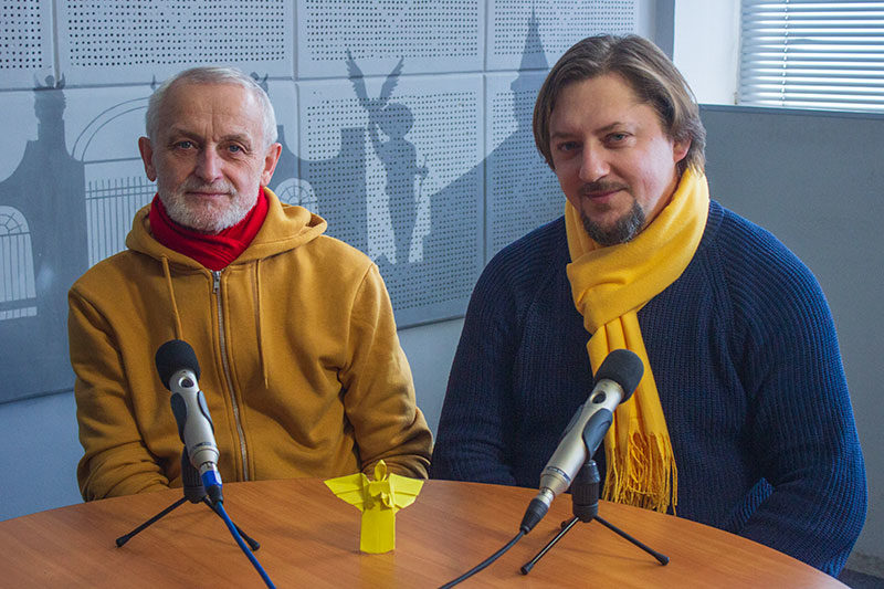 Володимир Гайдар та Михайло Дейнега. Коляда у Палаці Потоцьких (АУДІО)