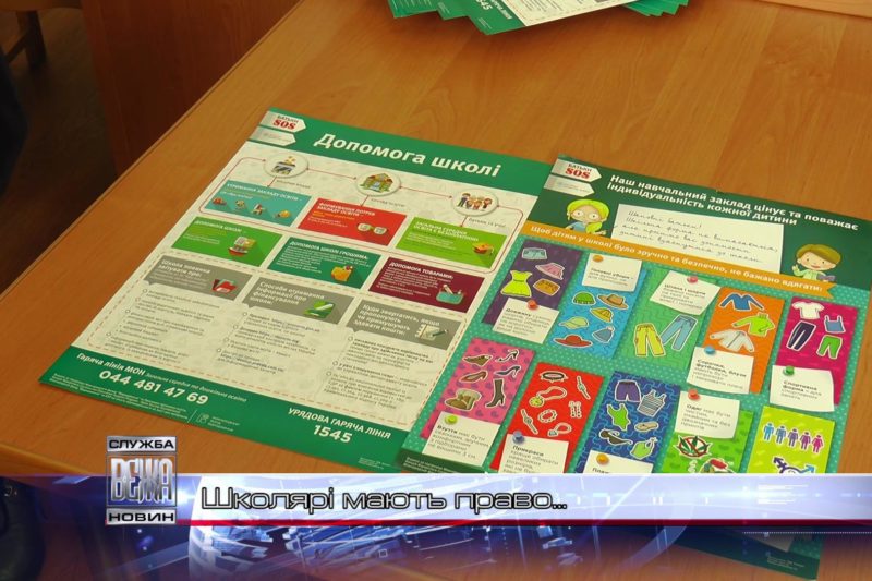 Тематичні Інформаційні плакати для шкіл виготовили "Мами Прикарпаття" (ВІДЕО)