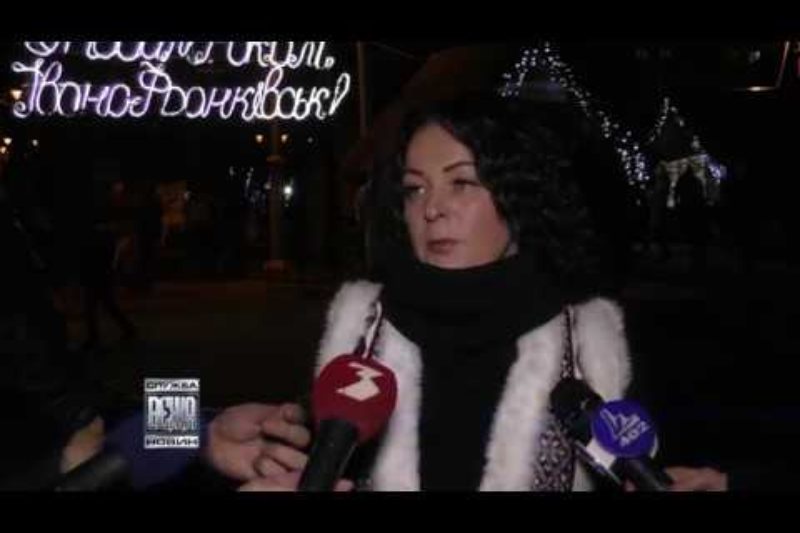 У середмісті Івано-Франківська розпочався новорічно-різдвяний ярмарок (ВІДЕО)