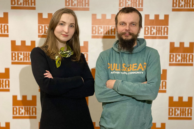 Ініціатори виставки Михайла Стецика "Спадок" - Ярема Стецик та Лілія Гоголь (АУДІО)